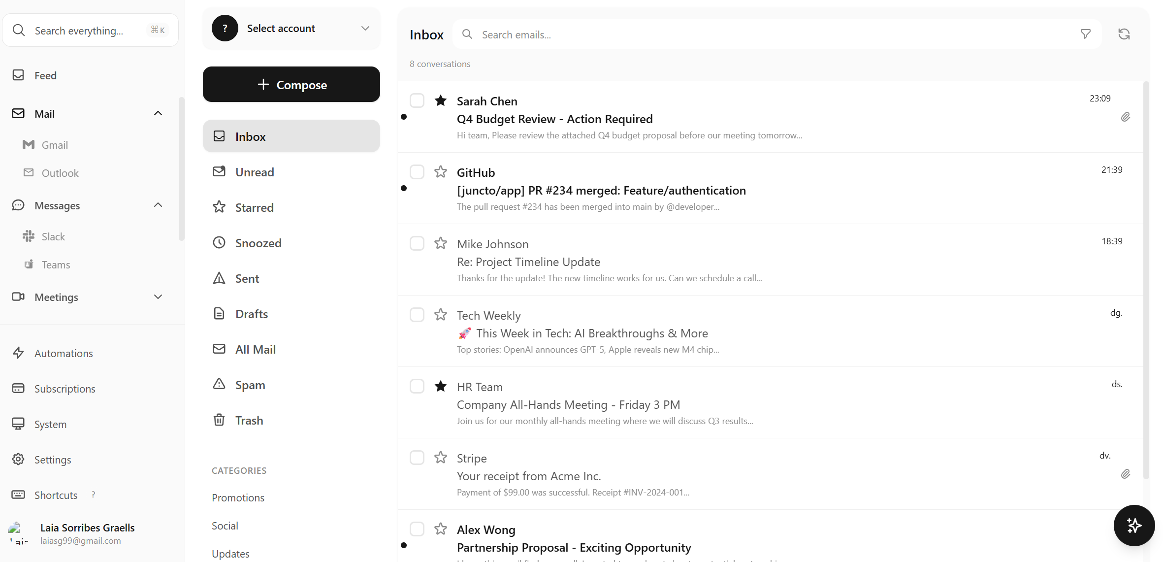 Unified Inbox